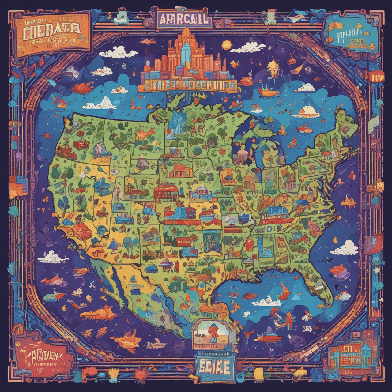 Federalism Frenzy game banner