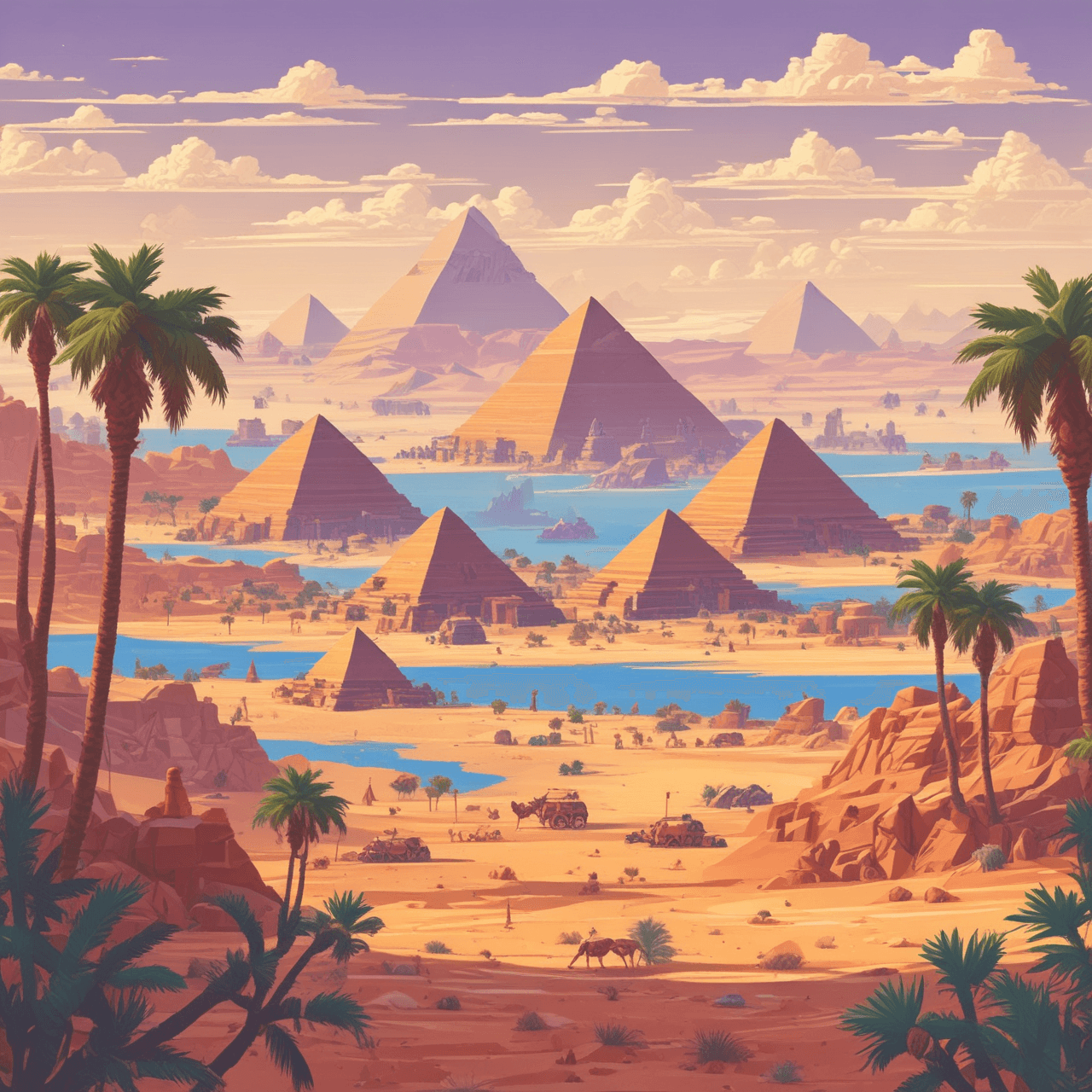 Giza Grand Challenge game banner