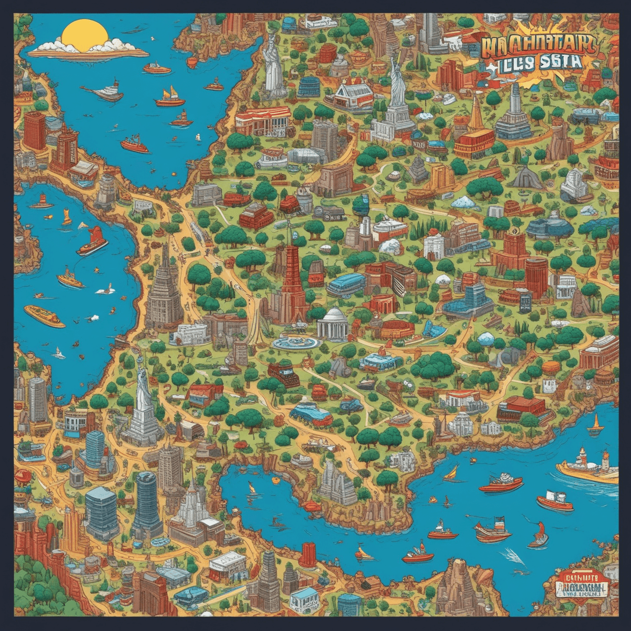 USA Capital Runner game banner