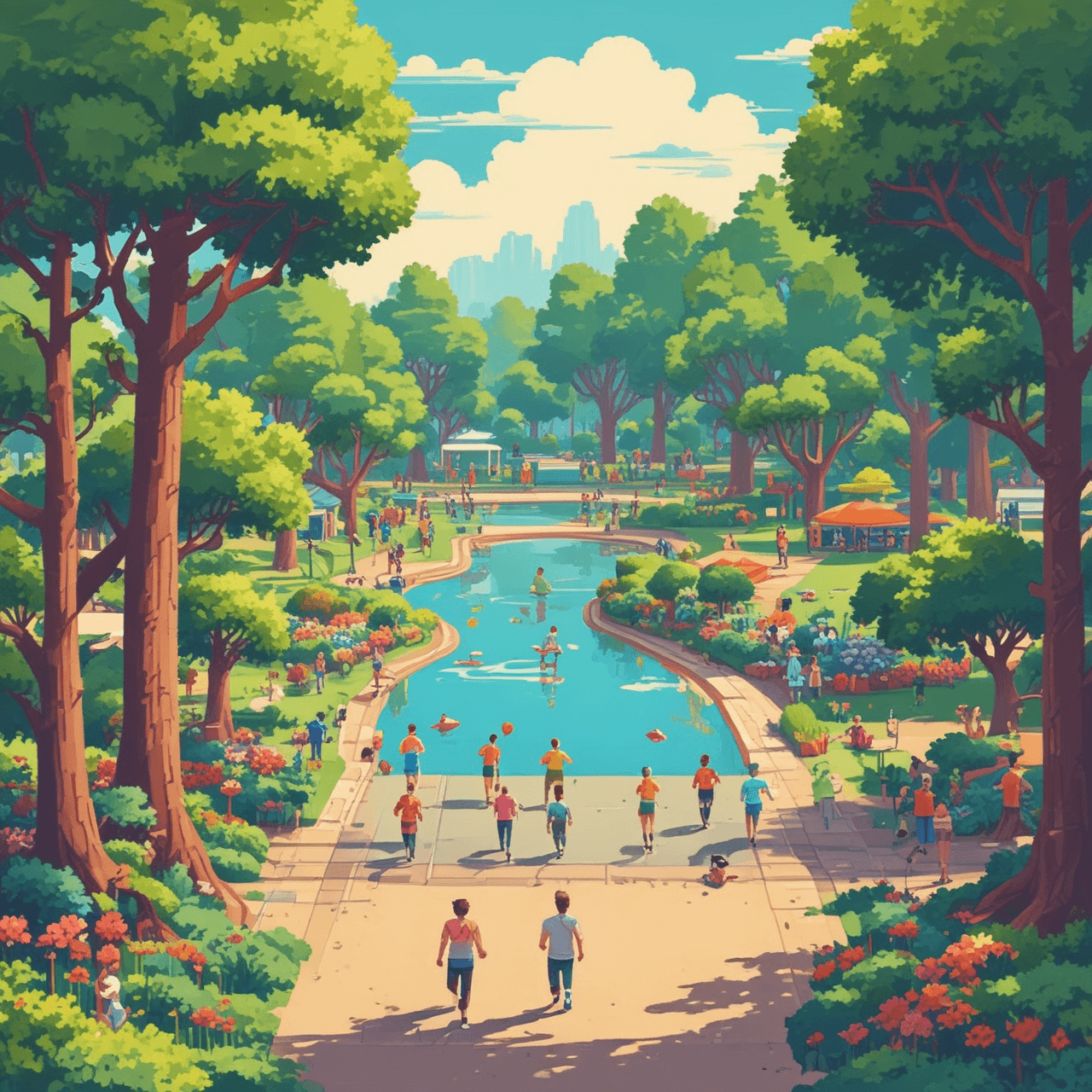 Cuerpo y Mente Sano Runner game banner