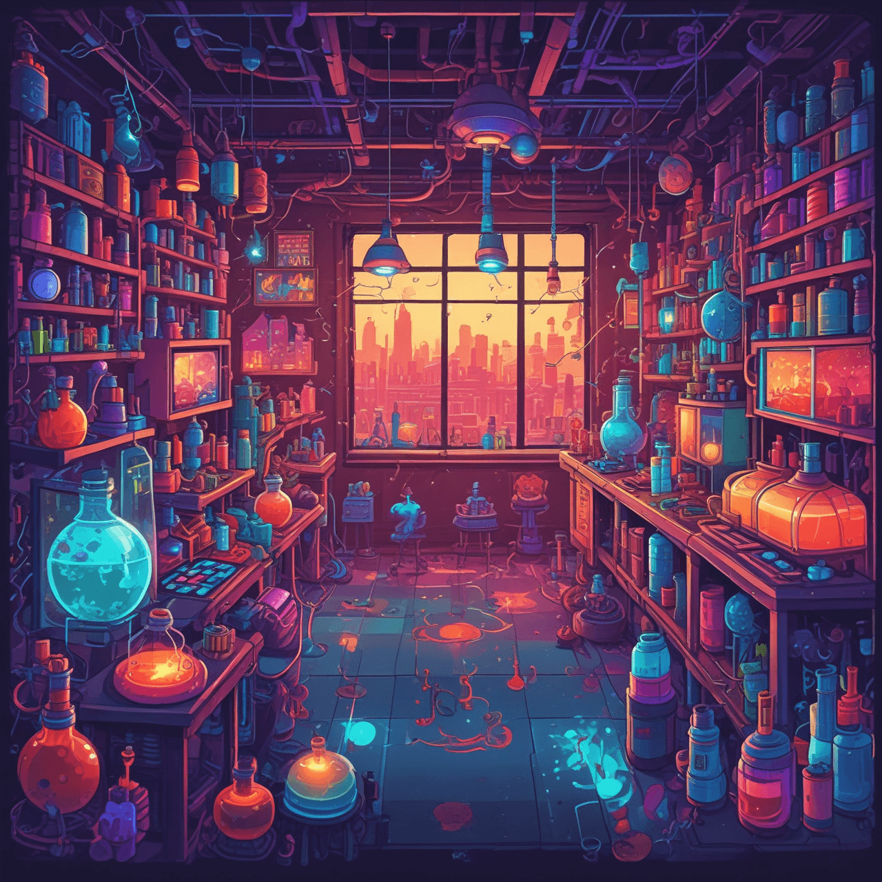 Chemistry Chain Run game banner