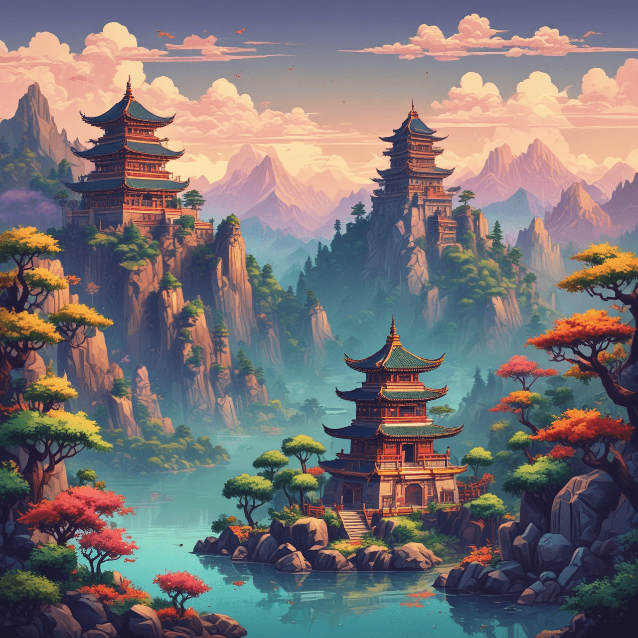 Zhou Dynasty Jetpack Quest game banner