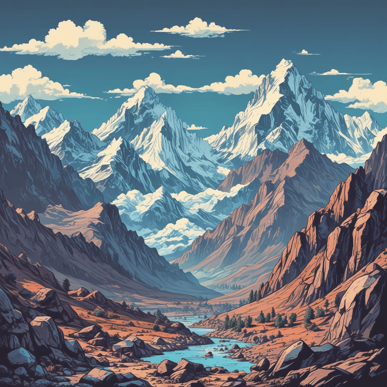 Mountain Racer game banner