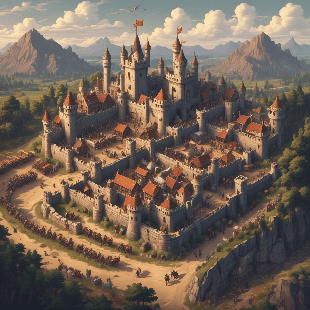 Medieval Marathon game banner