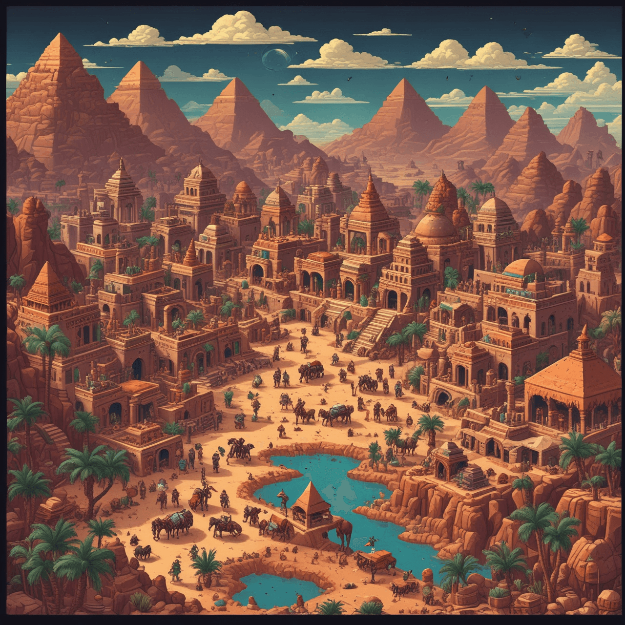 Midden-Oosten Race game banner