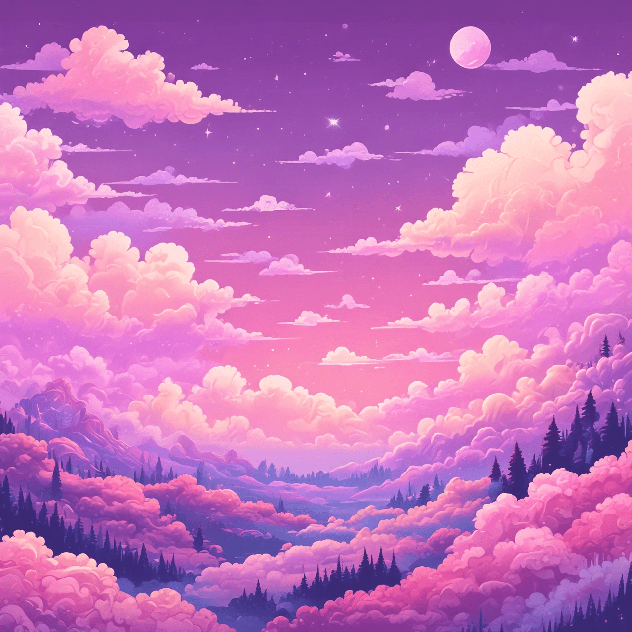 Pink Sentence Cloud Climb game banner