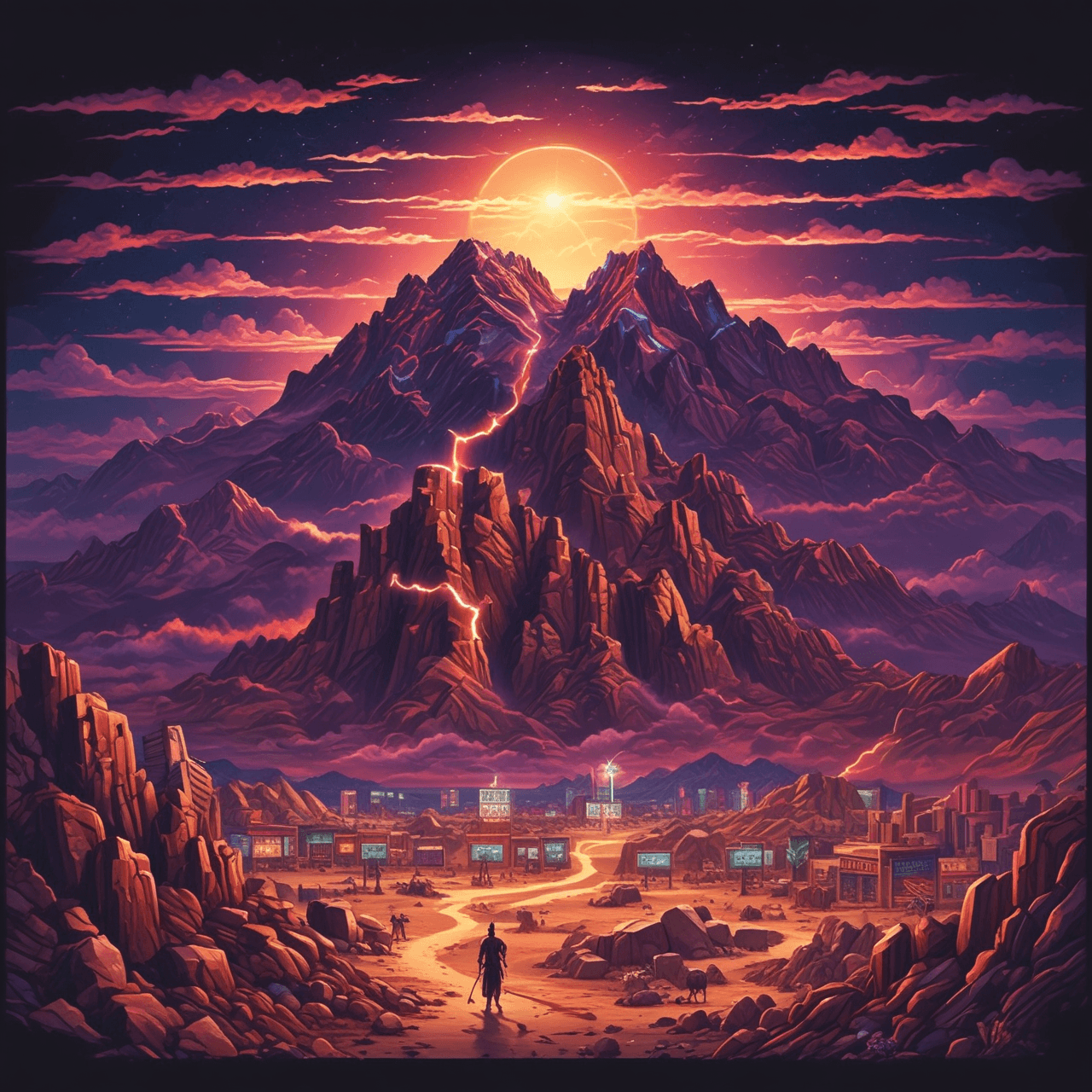 Ten Commandments Jetpack Adventure game banner