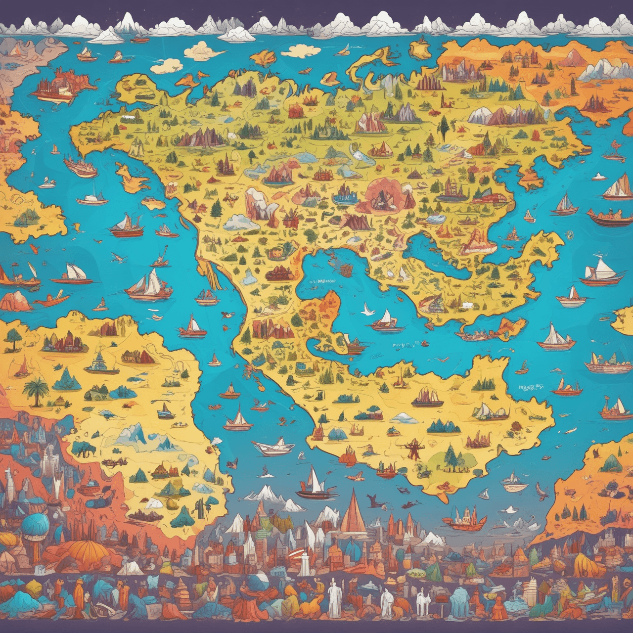 Jetpack Geography Adventure game banner