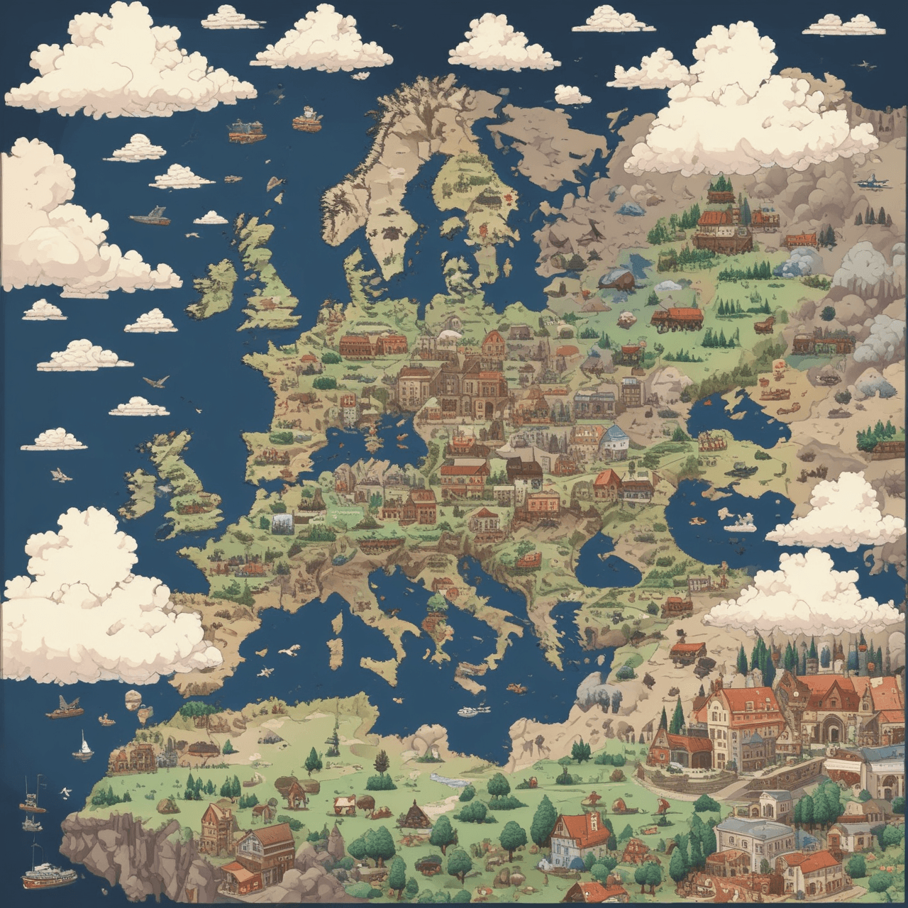 WWII Quiz Adventure game banner