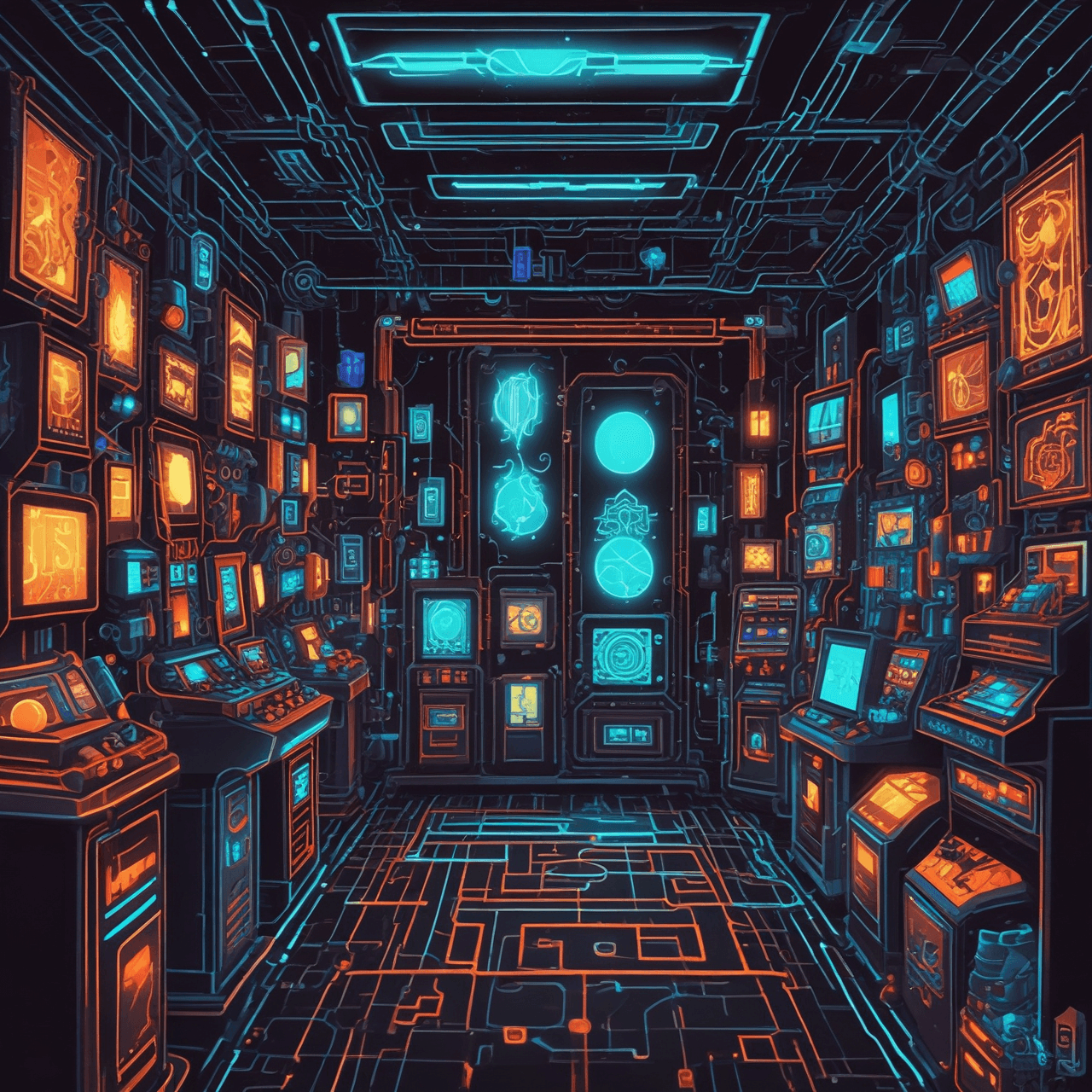 Kinetic Crystal Runner game banner