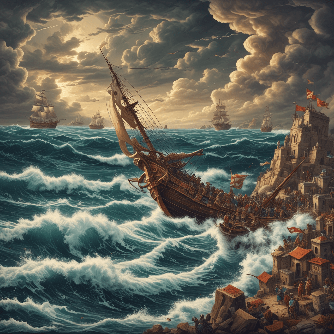 Punic Wars Quiz Adventure game banner