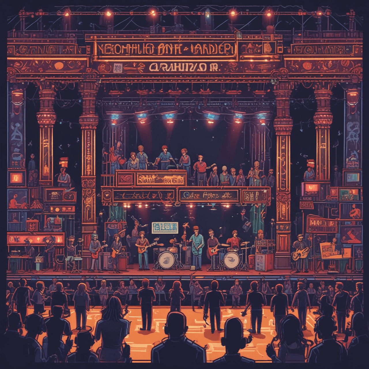 Band Race game banner