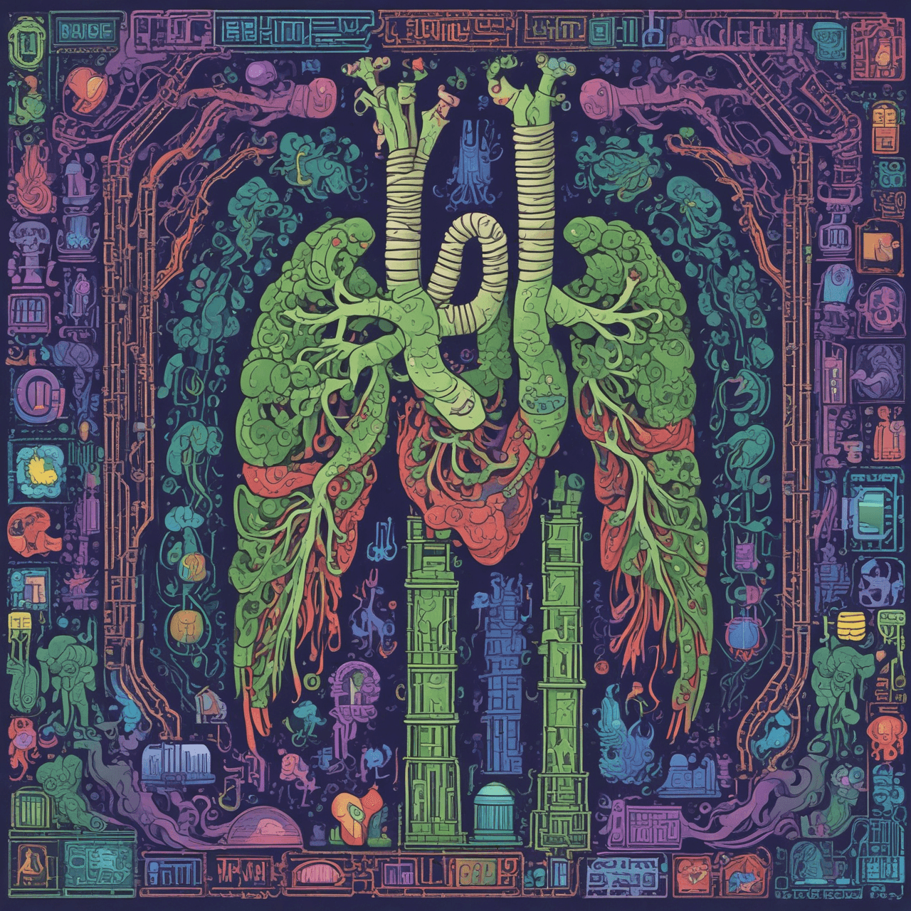 Respiratory Run Quiz game banner