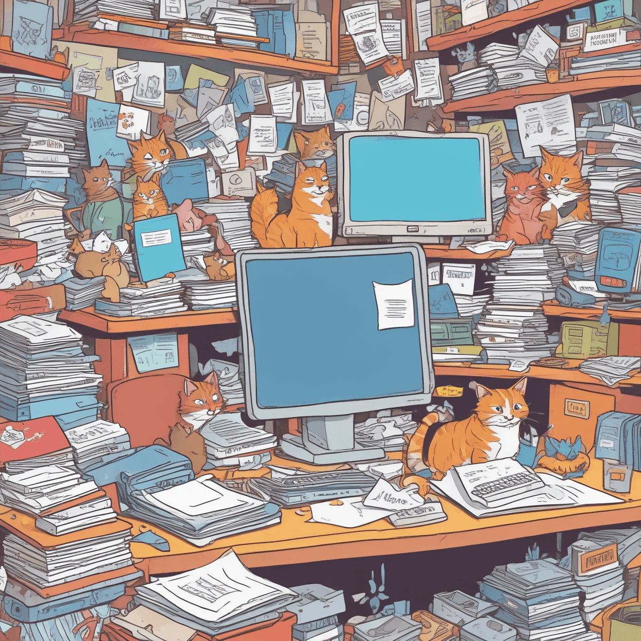 Business Cats Quiz Defenders game banner