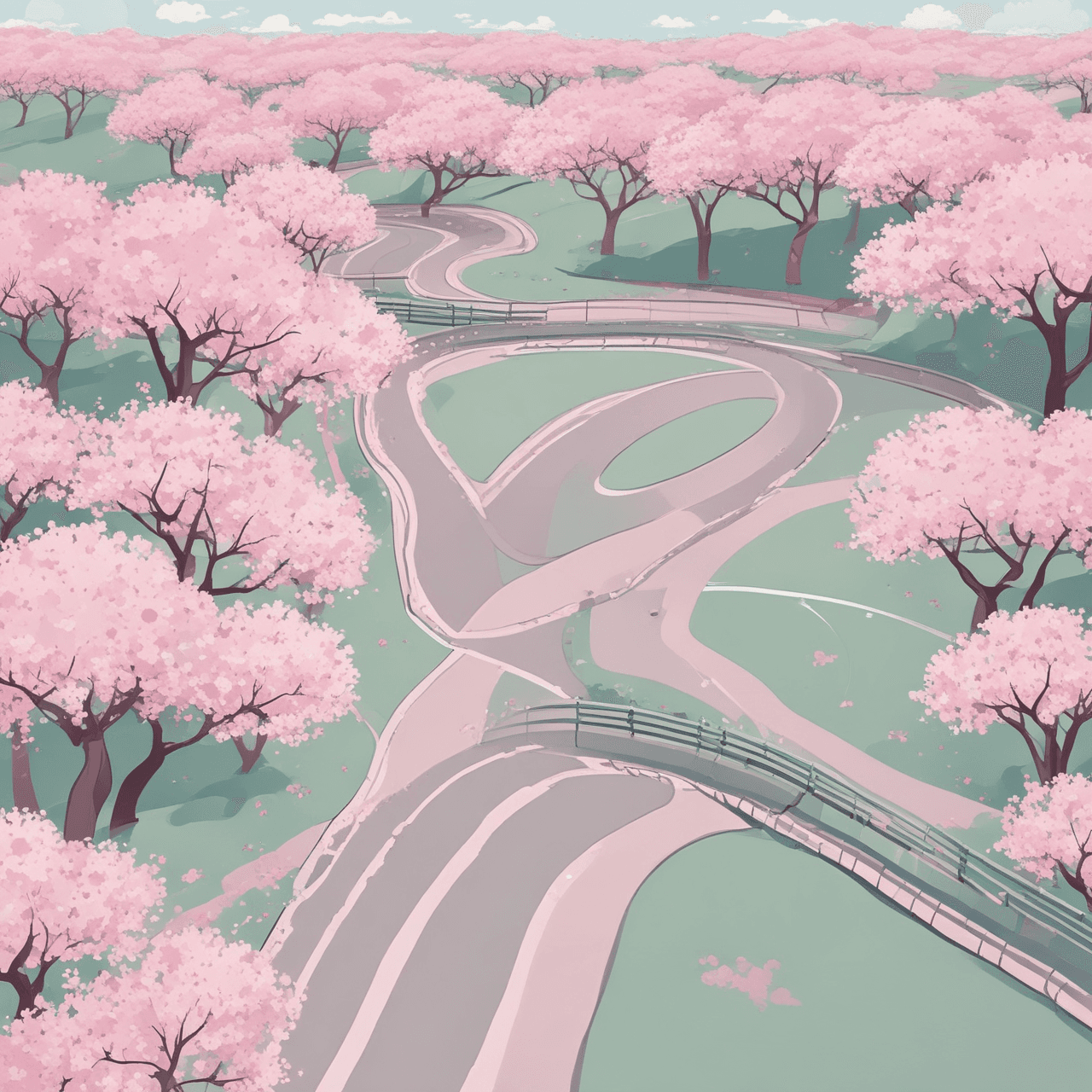 Aesthetic Runway Race game banner