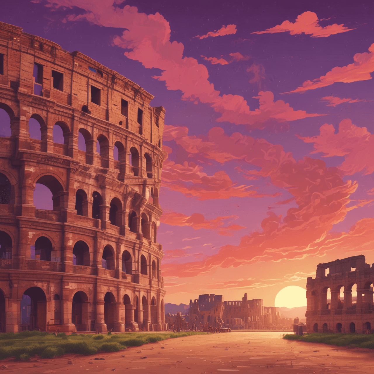 Roman Jump game banner