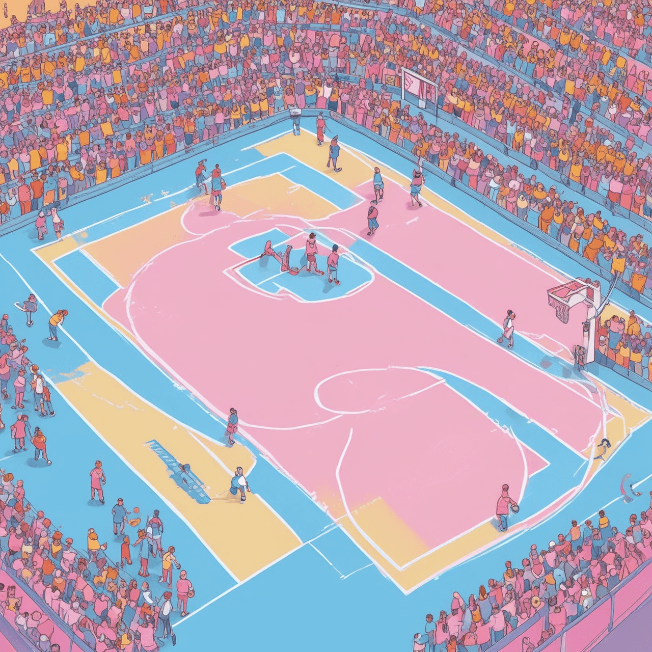 Basketball Quiz Defenders game banner