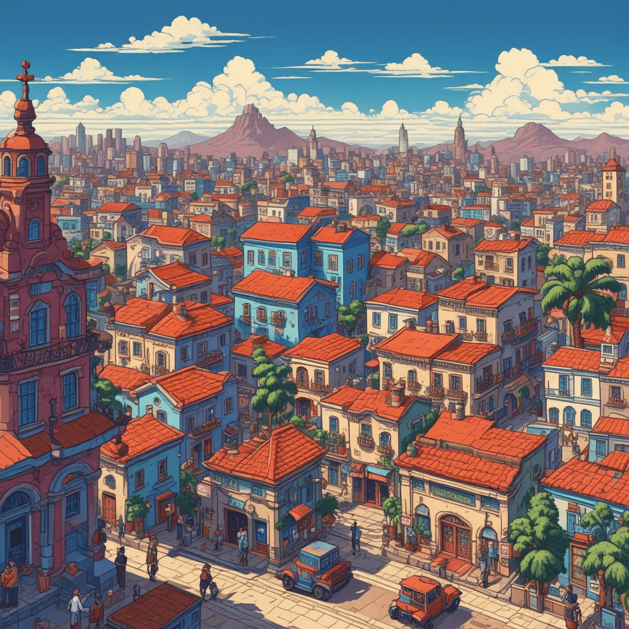 Uncle Marcos' Mystery Runner game banner