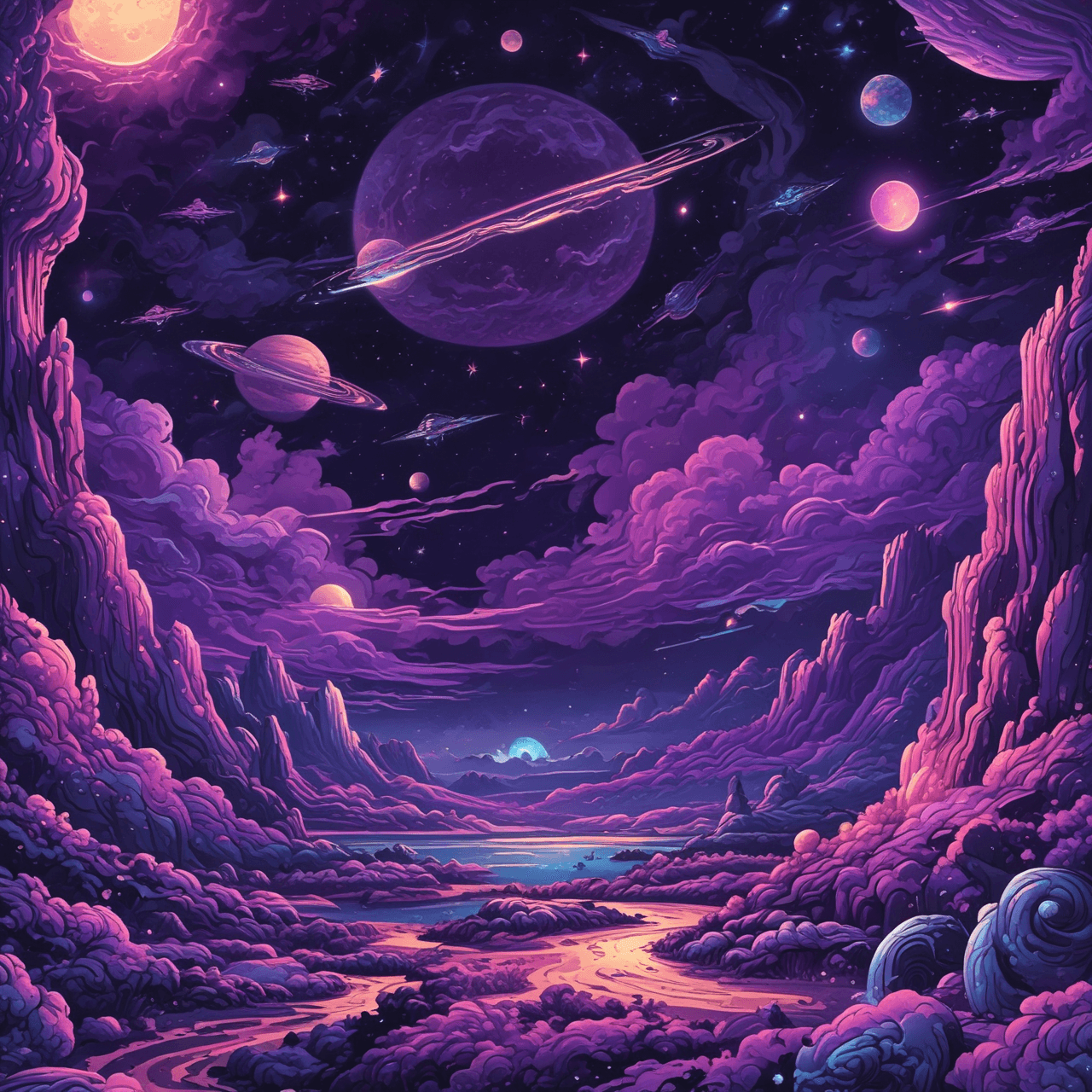 Cosmic Trivia Dash game banner