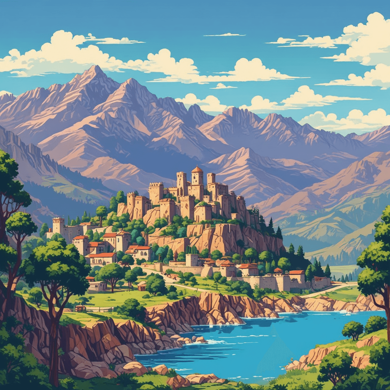 Albanian Heritage Run game banner