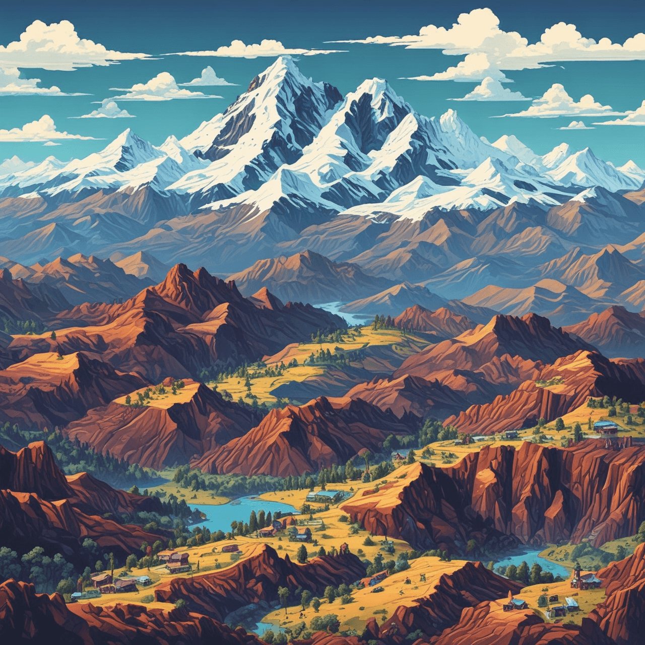 Puente Andino: El Poblamiento game banner