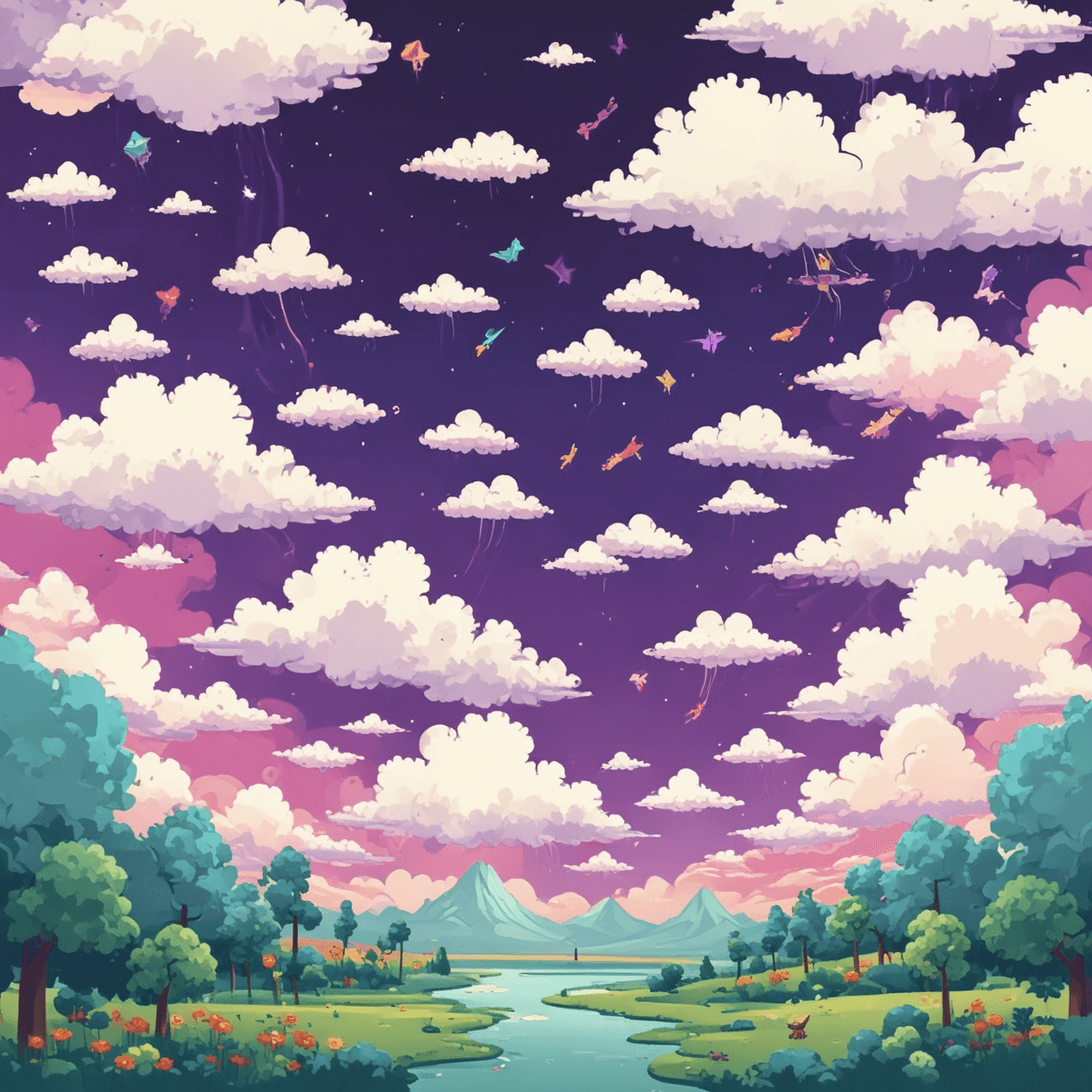 Wiskunde Wolkenbrug Quiz game banner