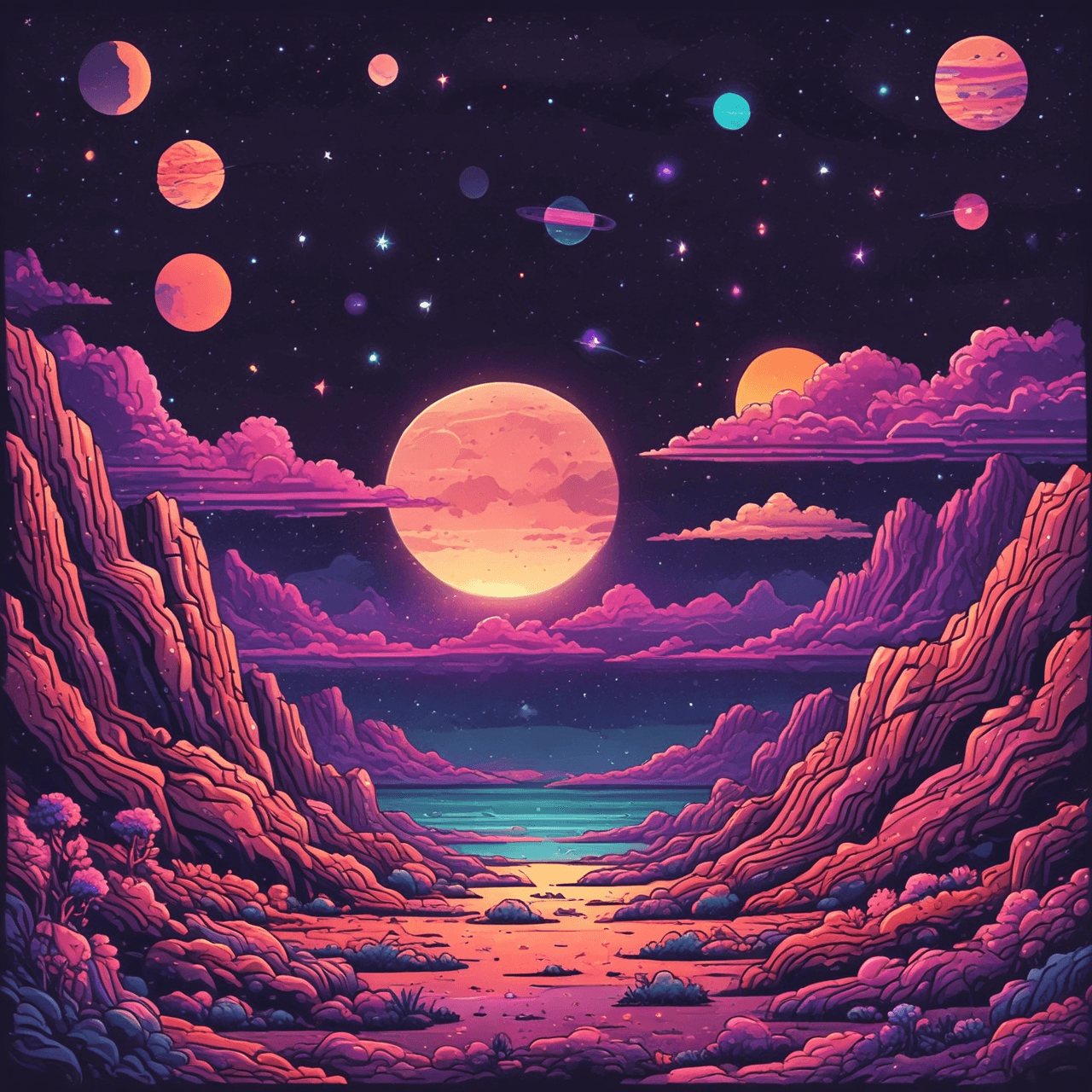 Cosmic Color Challenge game banner