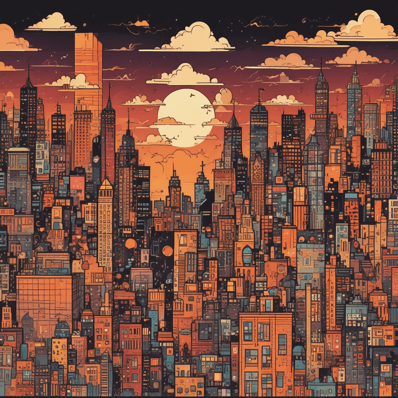 Math City Run game banner