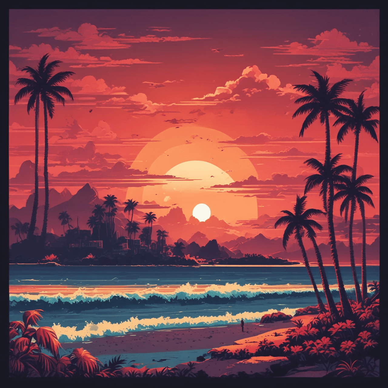 Pacific War Run game banner