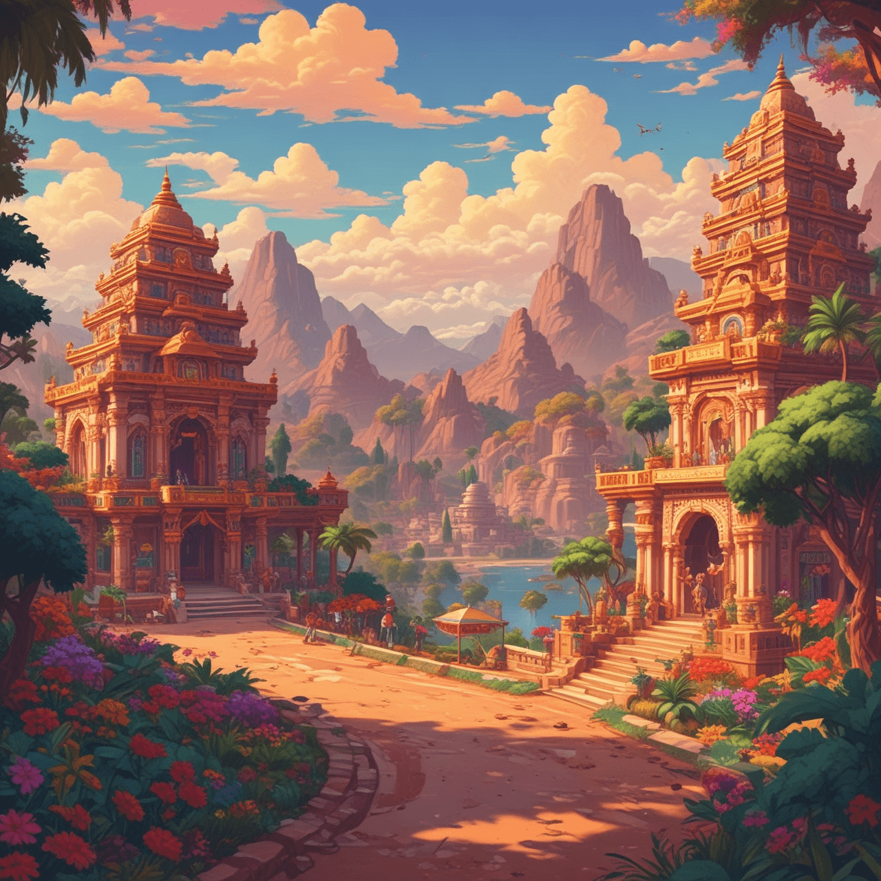 Cultural Exports Race game banner