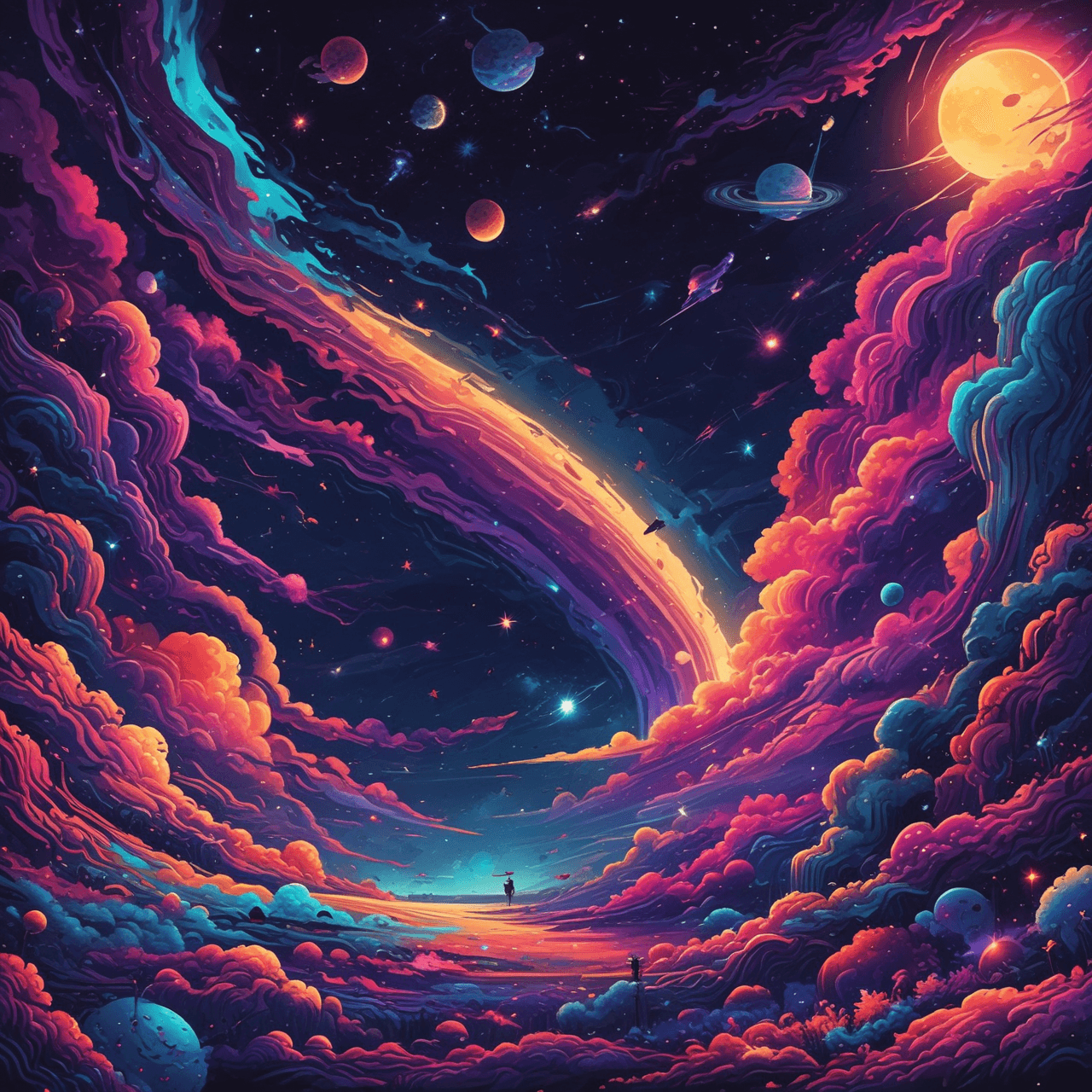 Cosmic Run Challenge game banner