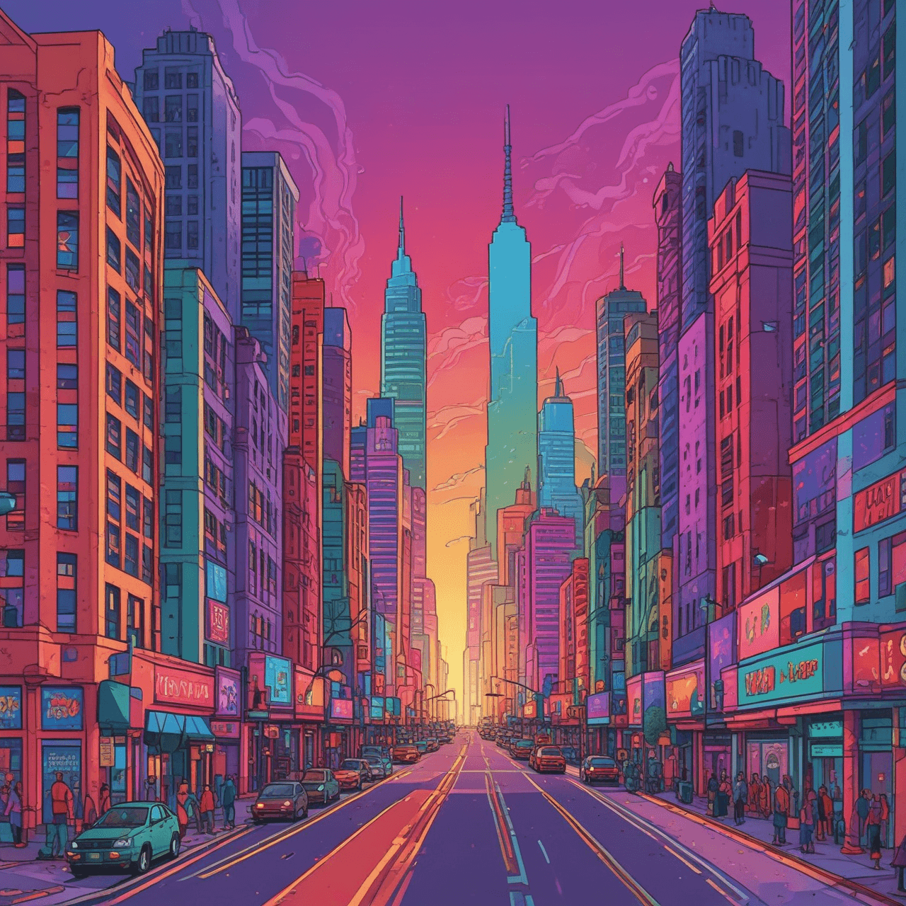 Rainbow Multiplication Run game banner