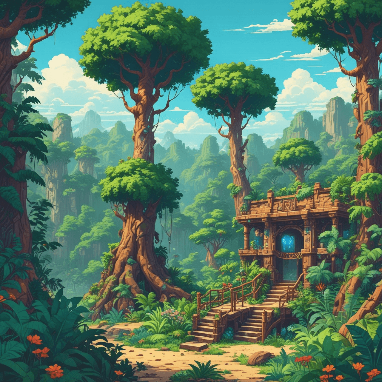 Animal Class Jump game banner