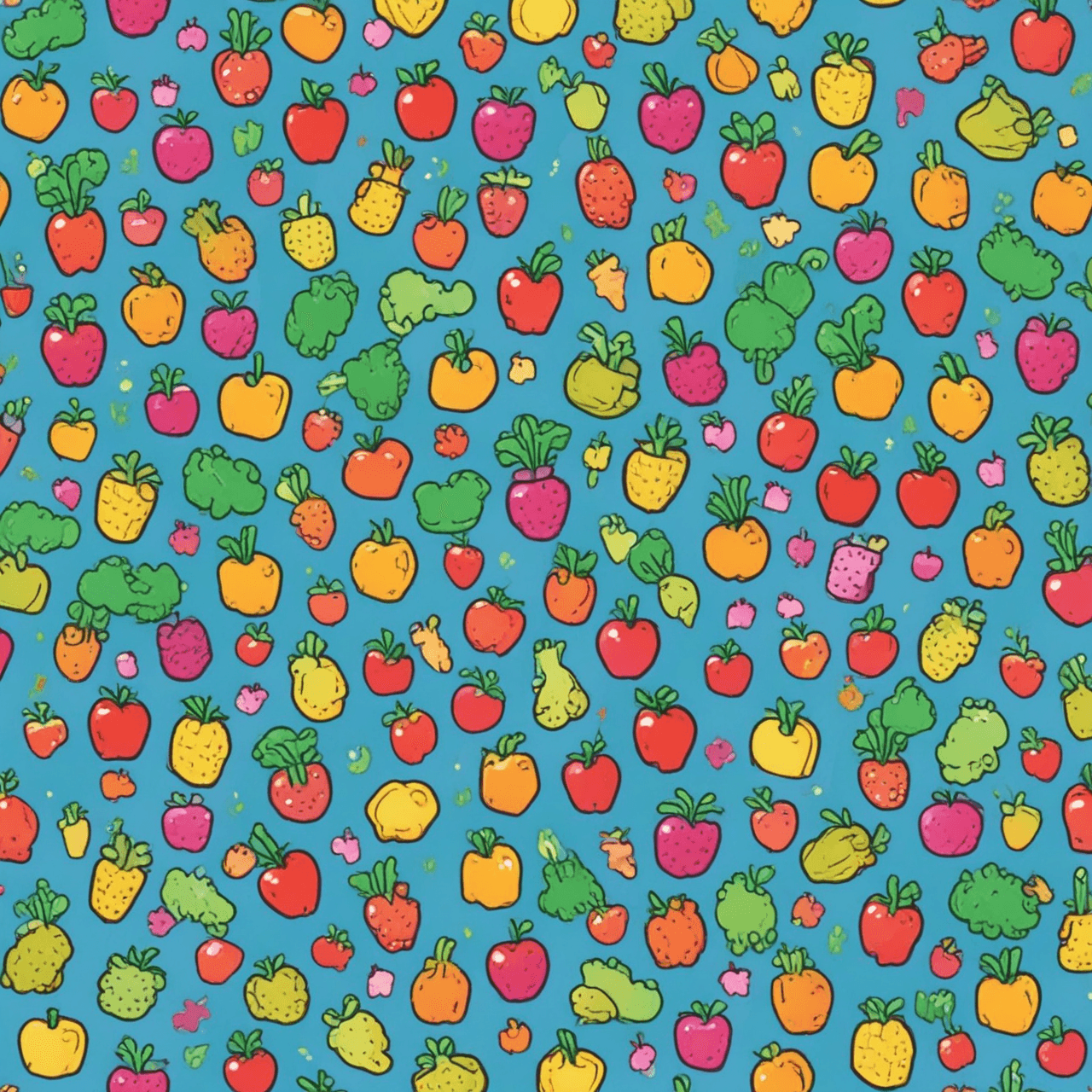 Fruit & Veggie Jetpack Quiz game banner