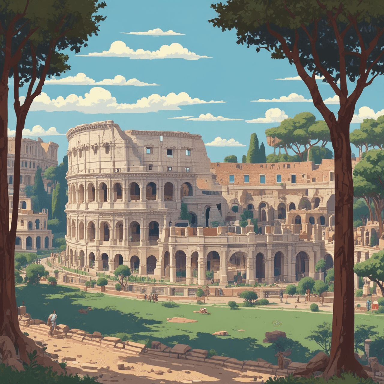 Rome vs Alexander Quiz game banner