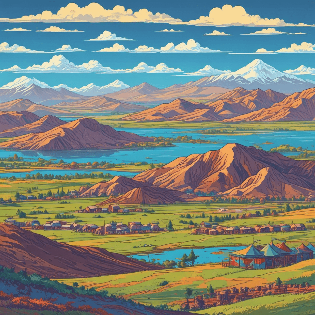 Steppe Empire Runner game banner