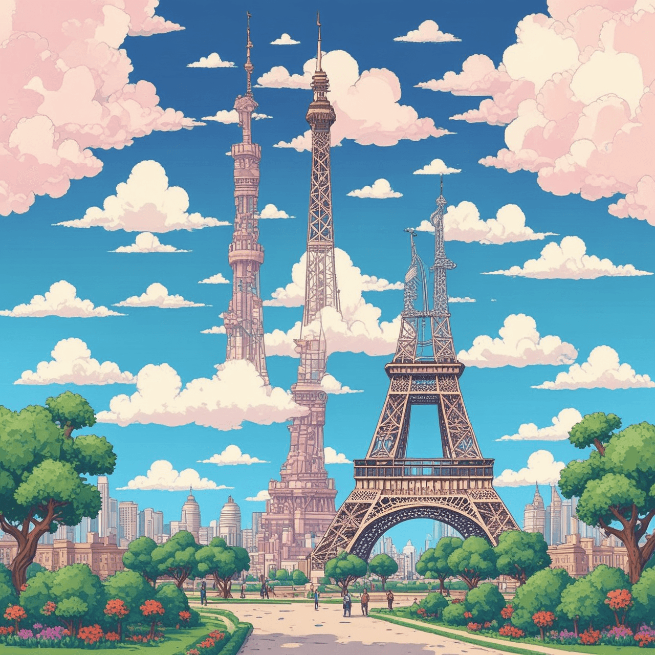 Puente de Nubes del Pasado Compuesto game banner