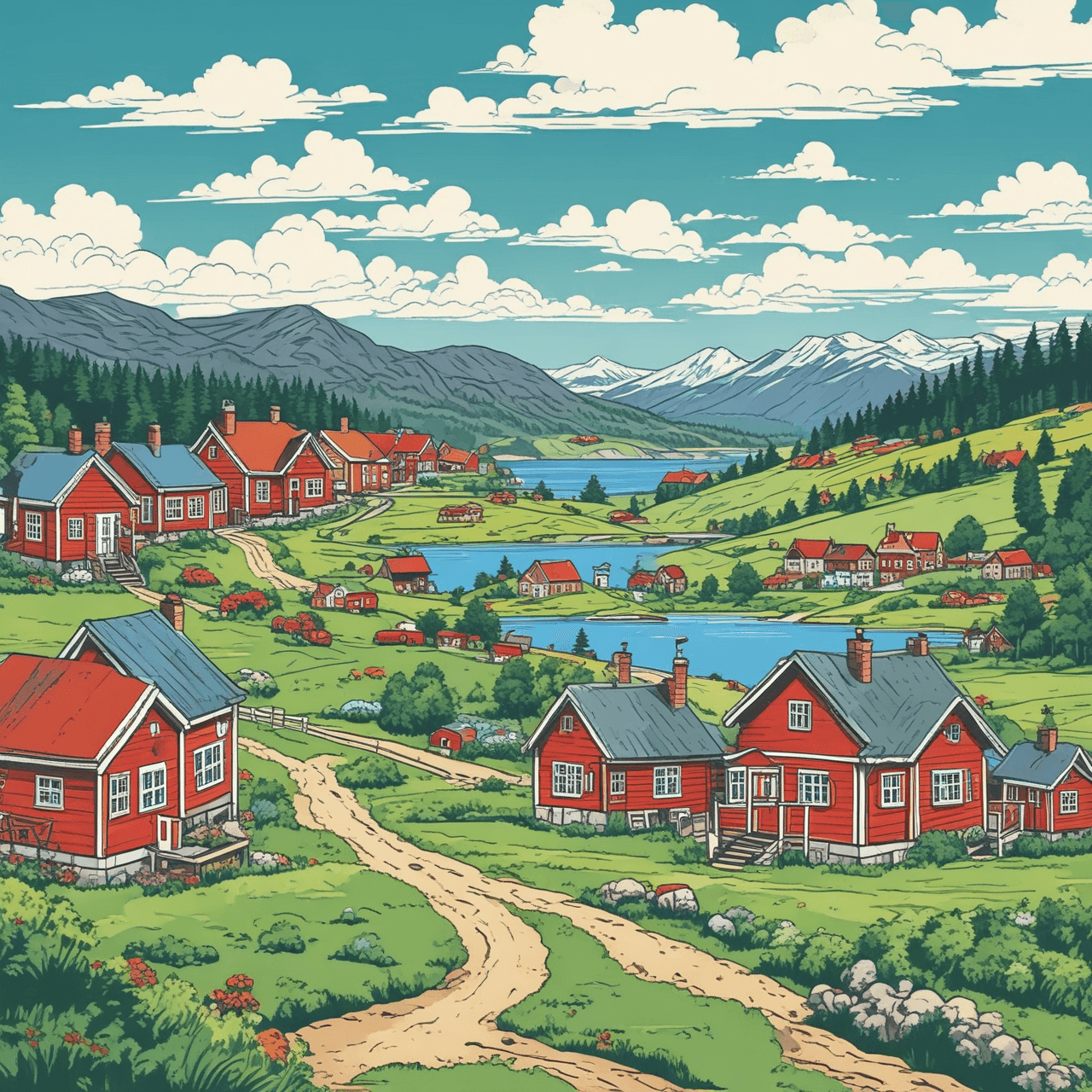 Språkrally game banner