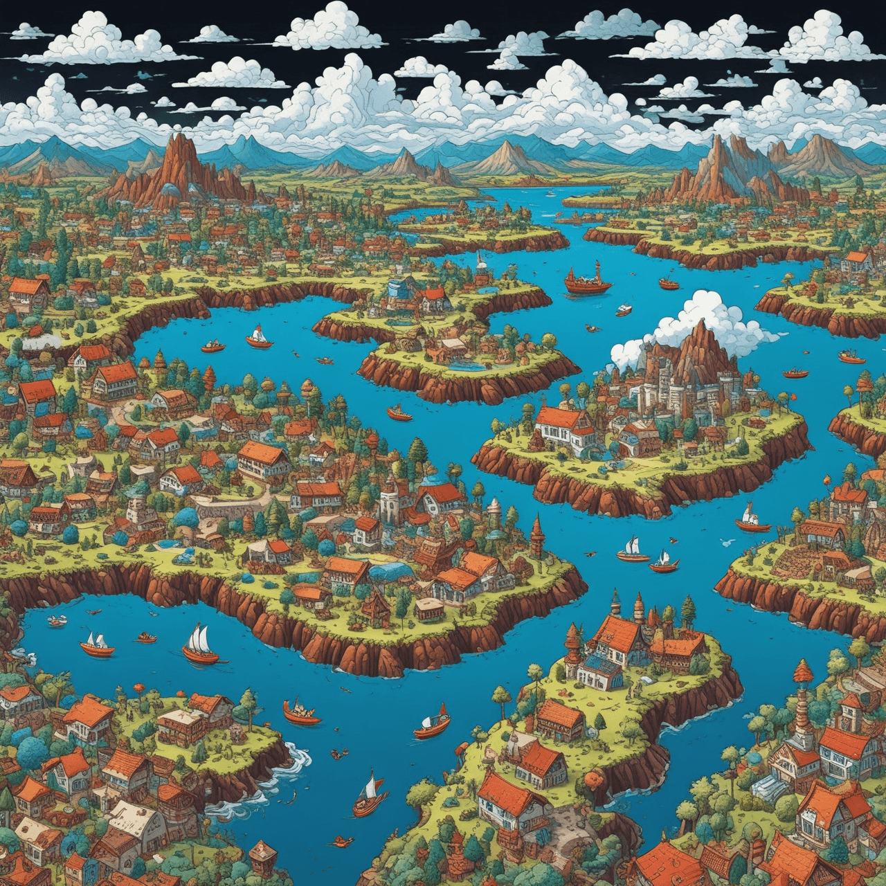 APUSH Period 1 Cloud Hop game banner