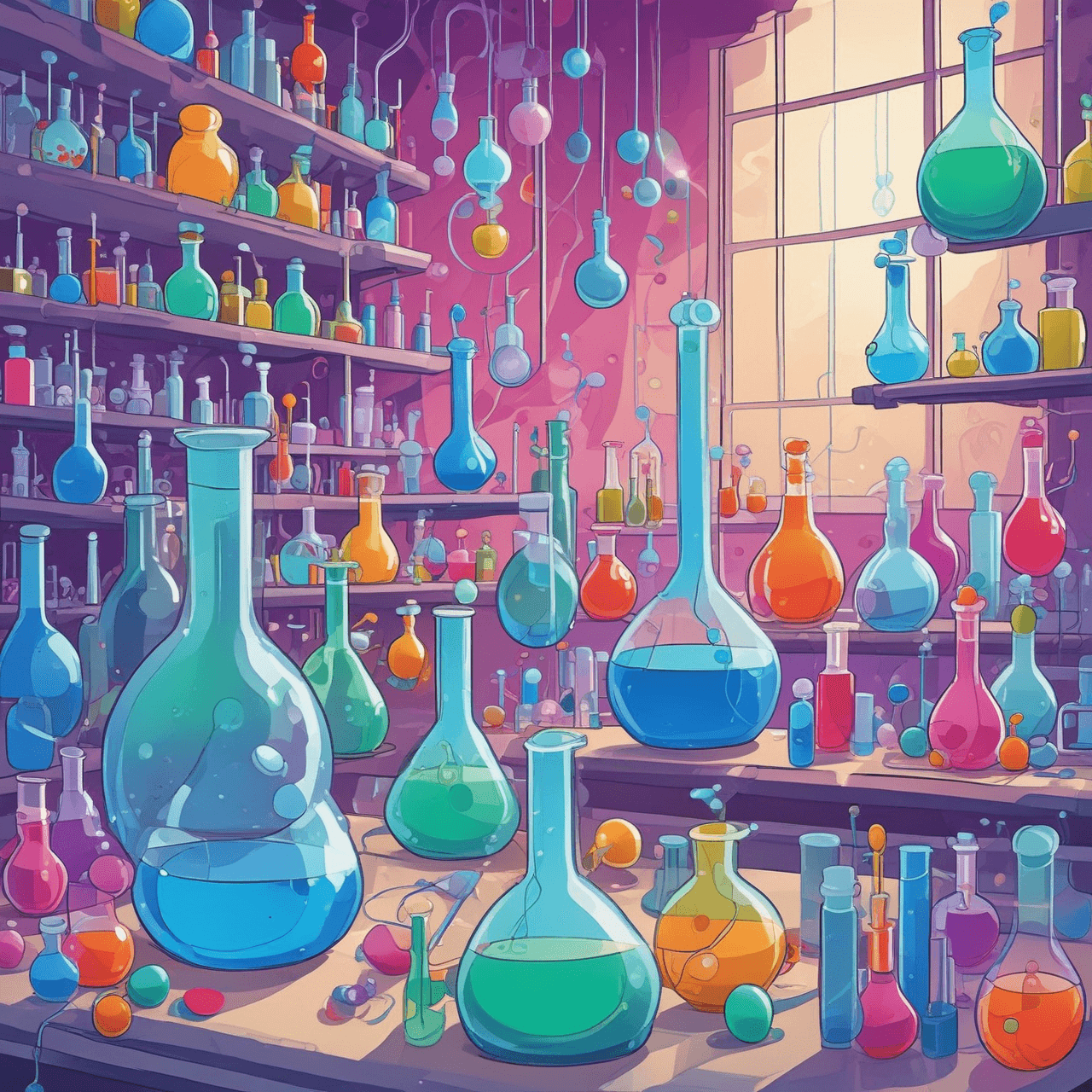 Chem Cloud Hop game banner