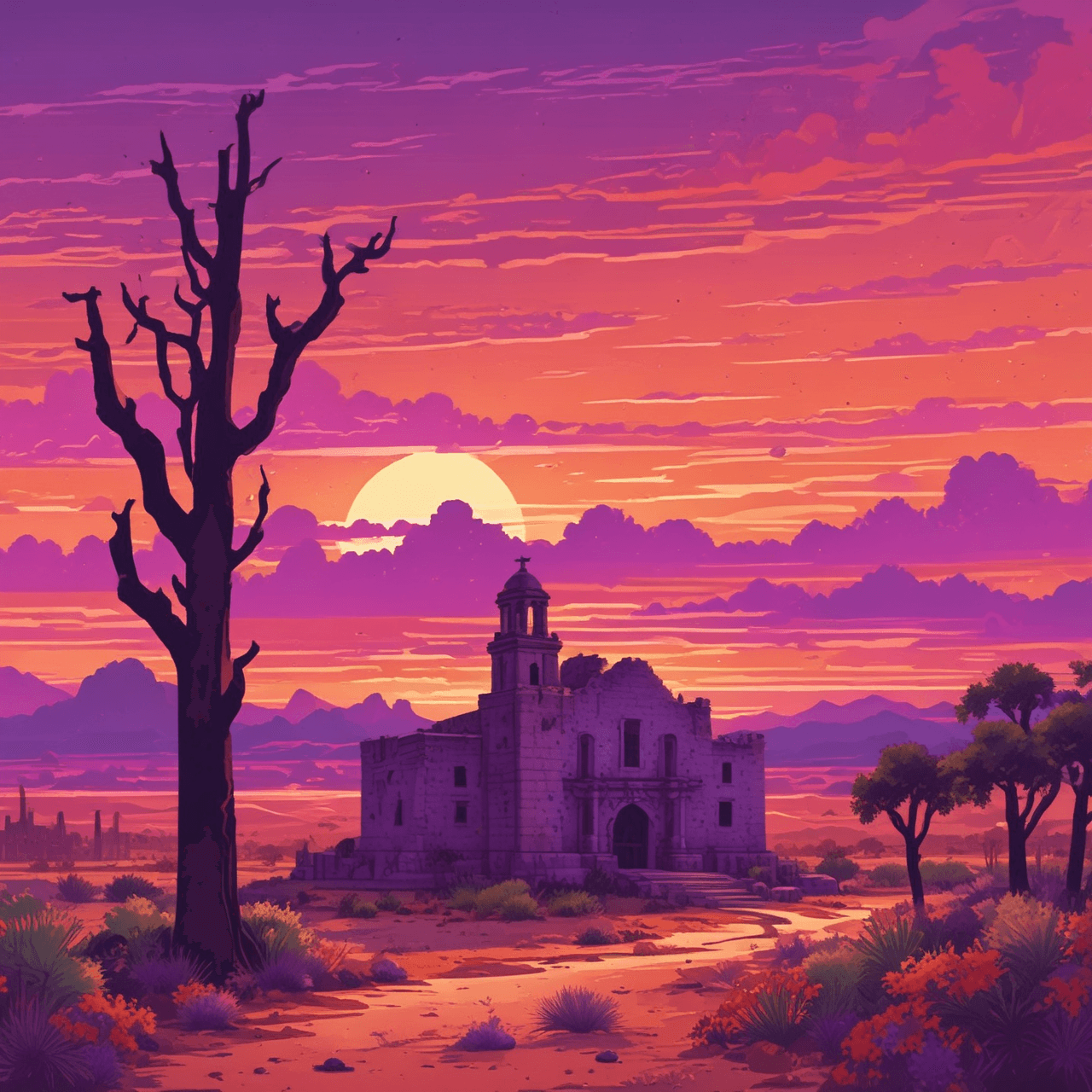 Alamo Run: Texan Revolution Quiz game banner