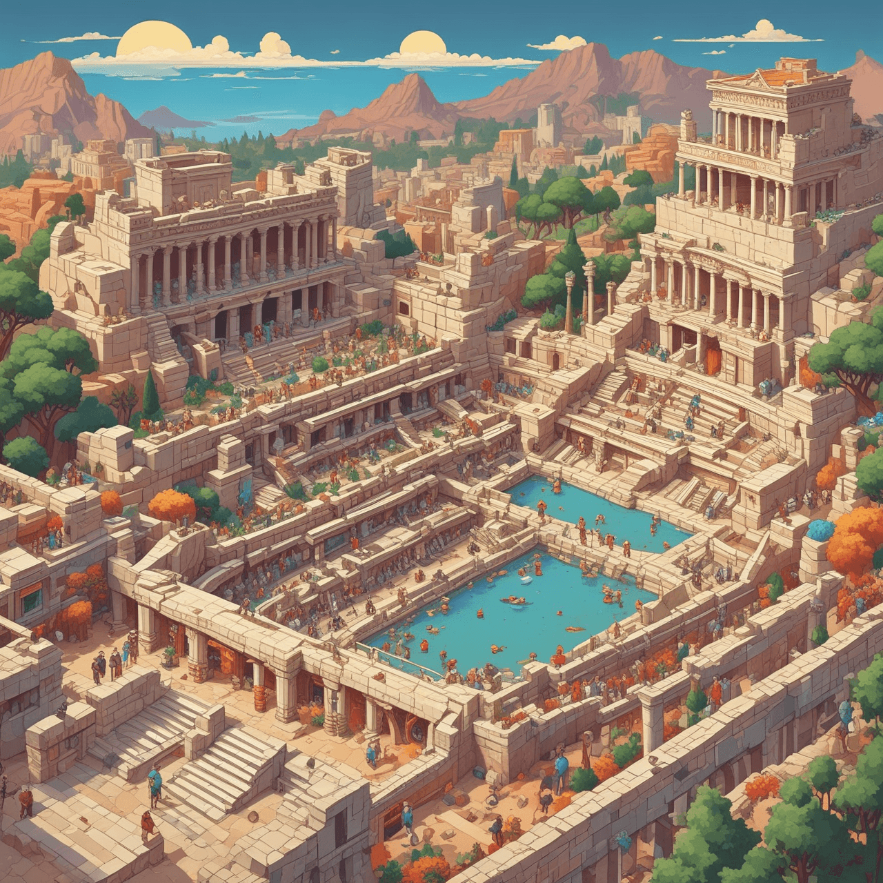 Olympic Era Race game banner