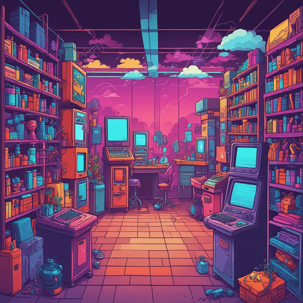 Chemie & Bio Wolkenbrug game banner