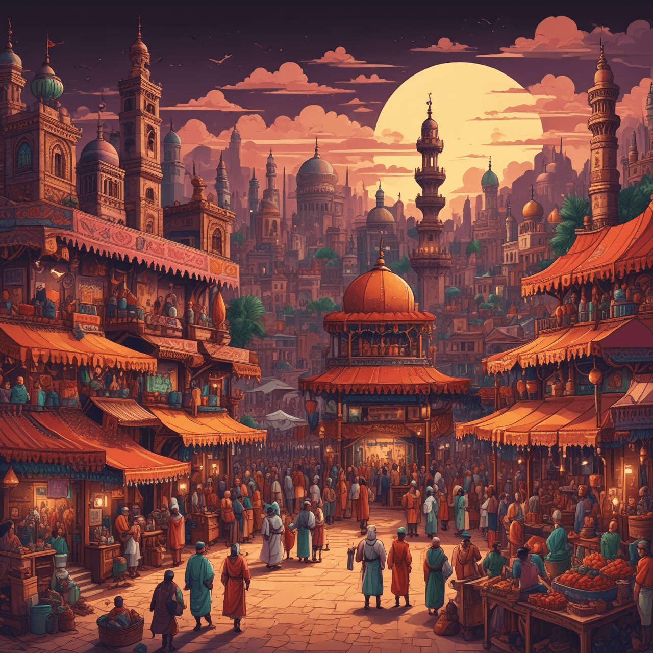 Oriental Jump game banner