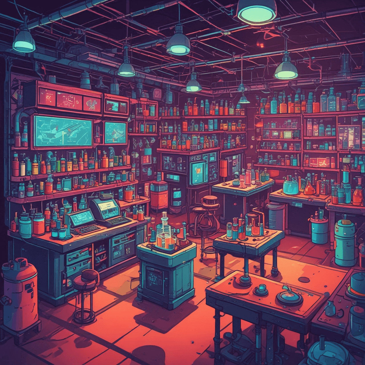 Chemical Compound Run game banner