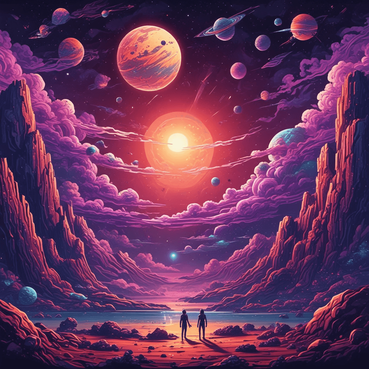 Cosmic Voyager game banner