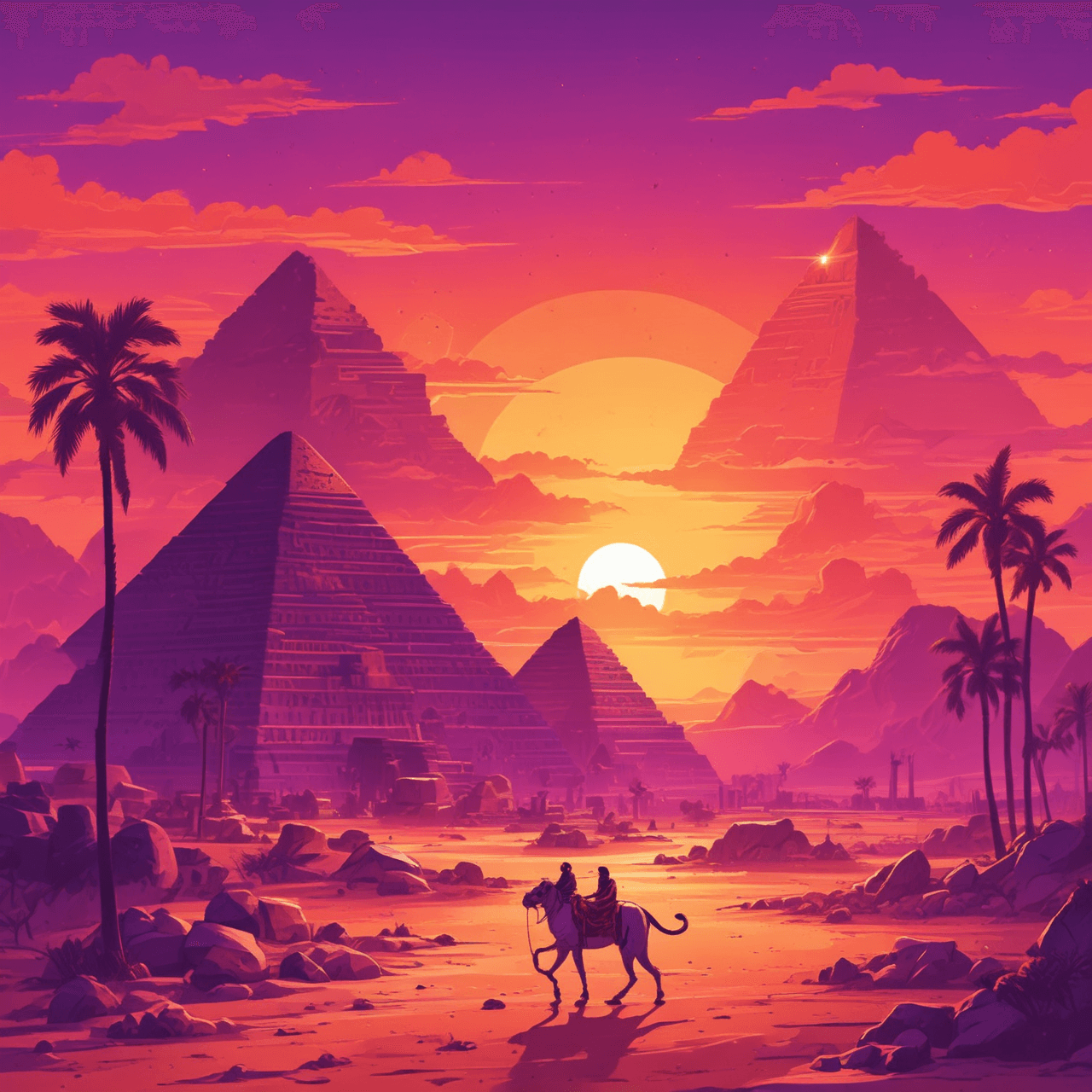 Nile Runner Quiz game banner