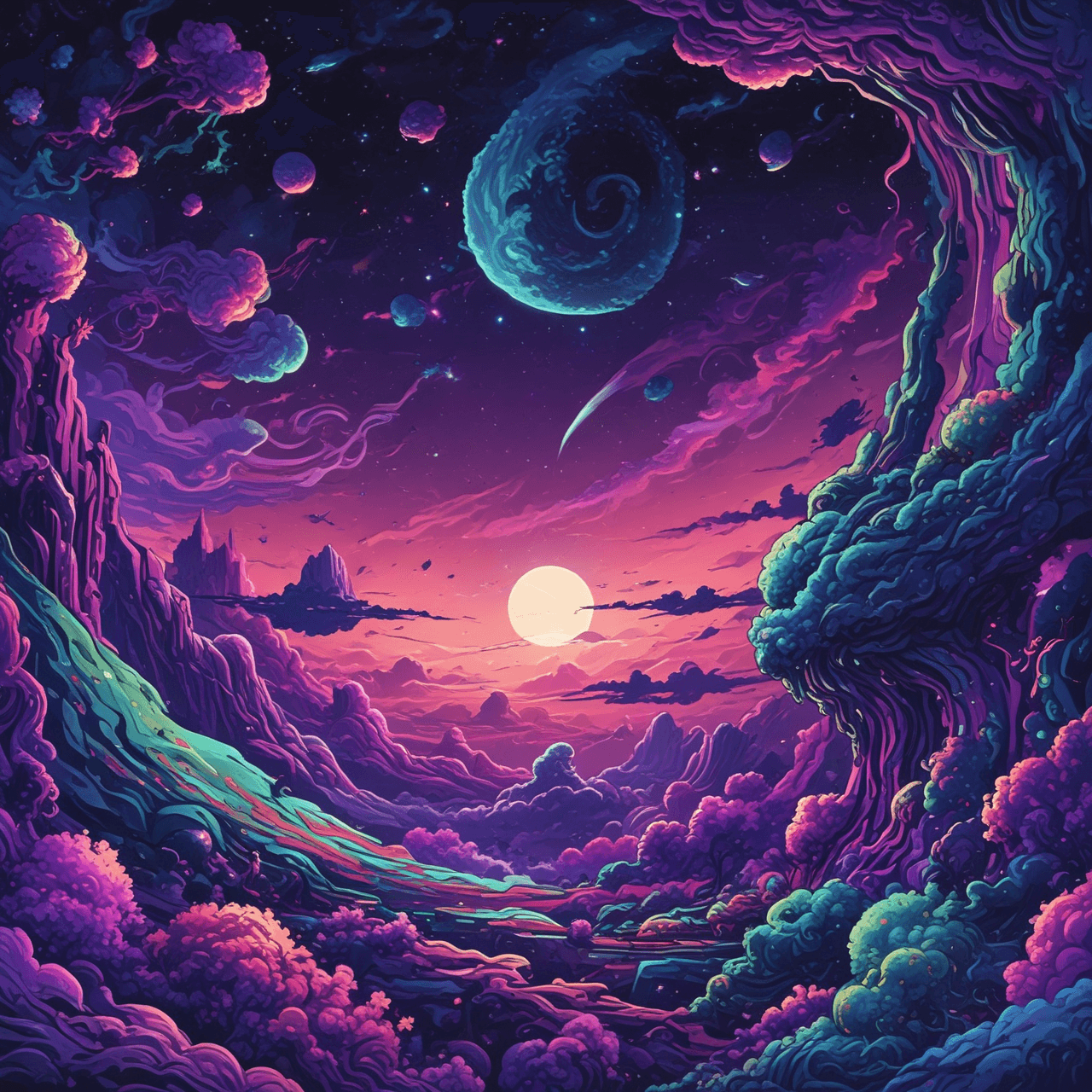 Cosmic Quiz Odyssey game banner