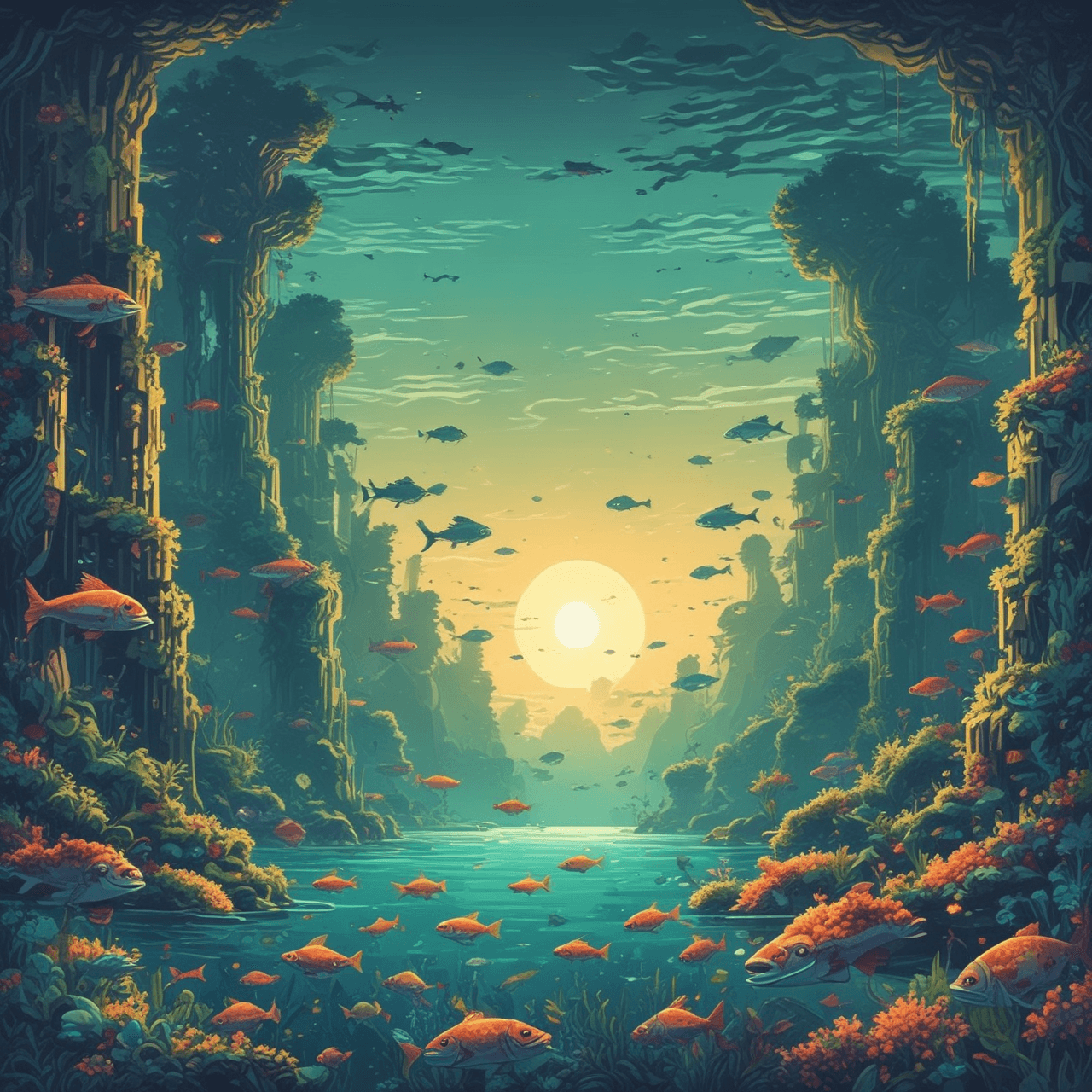 Ocean Jump game banner