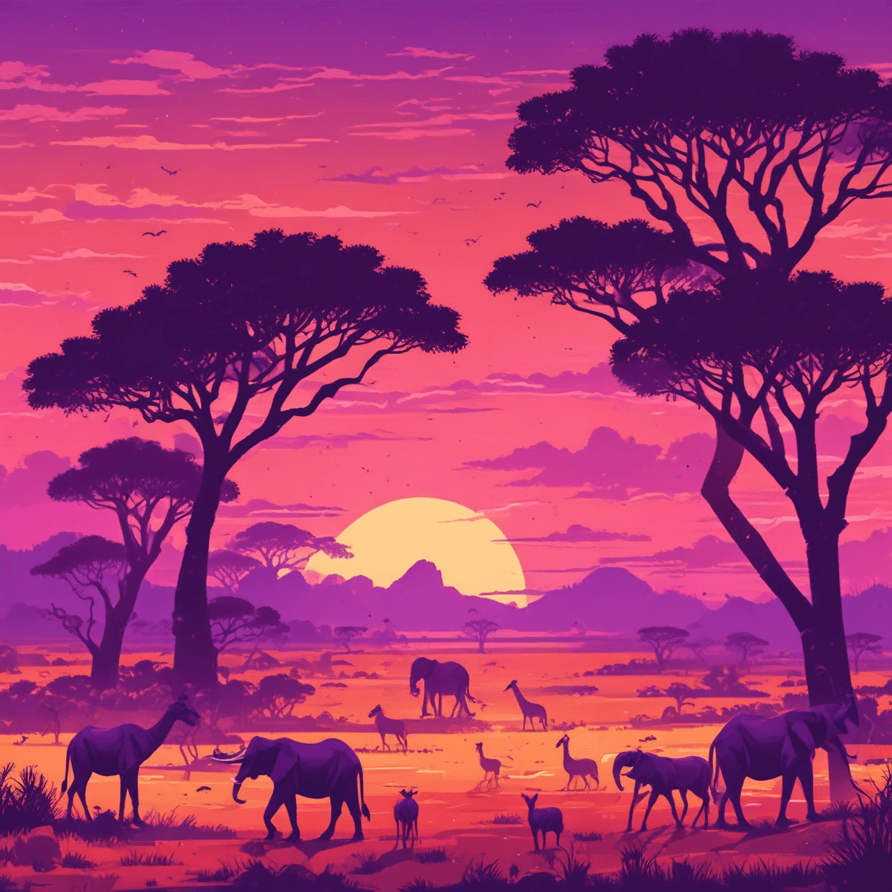African Adventure Quiz game banner